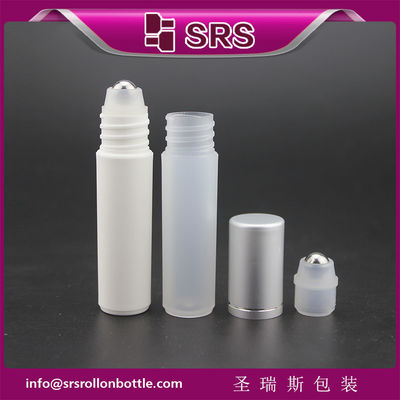 Fabricante rolo vazio de 10 ml em frasco de perfume com esfera de aço