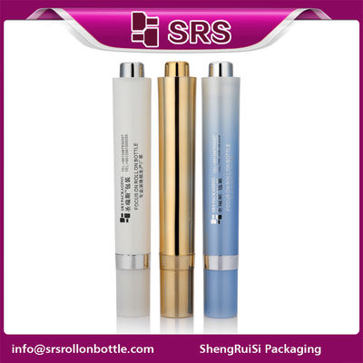 Roll on Bottles de luxo no atacado, aplicador de creme para os olhos de plástico 100% sem vazamento