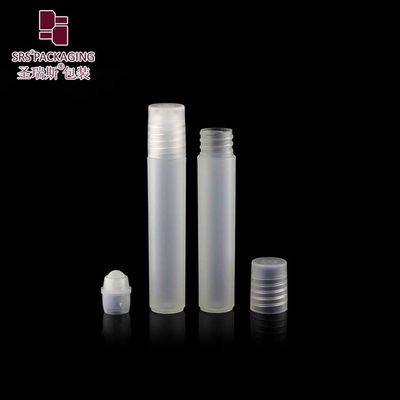 Frasco Roll-On de Plástico Colorido de 7ml para Óleos Essenciais, Perfume e Cuidados com os Olhos