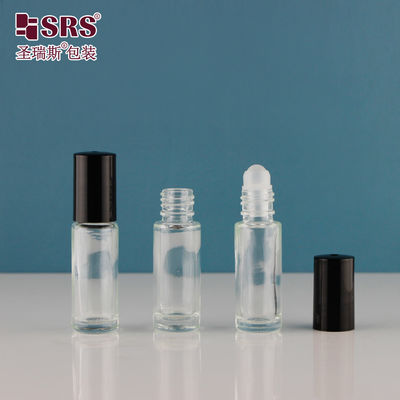 Garrafas de vidro de parede personalizadas 4ml 5ml 8ml 10ml para cuidados com a pele e perfumes