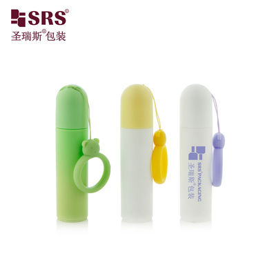 RPPF-20ML FPPG-25ML garrafas plásticas de bolas de rolos vazias com tampa e correia