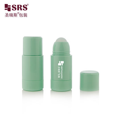 Frasco Roll-on Desodorante Verde PP Plástico Recarregável 50ml 75ml