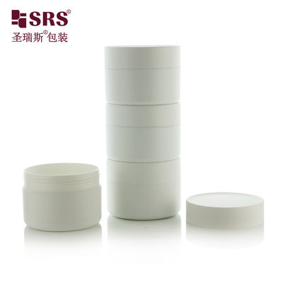 SRSZ-200g Plastic Cosmetic Double Wall Jar empilhável para pó