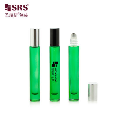 Frasco de bola de vidro redondo de 10ml sem vazamento para perfume e óleo essencial