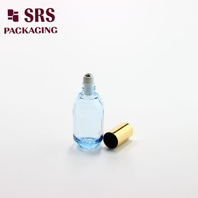 Garrafa de plástico redondos e vazios de 18 ml para óleos essenciais perfumes