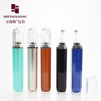 SRS Luxury Mini Acrylic Cosmetic Embalado Vazio 15ml Para Creme Ocular