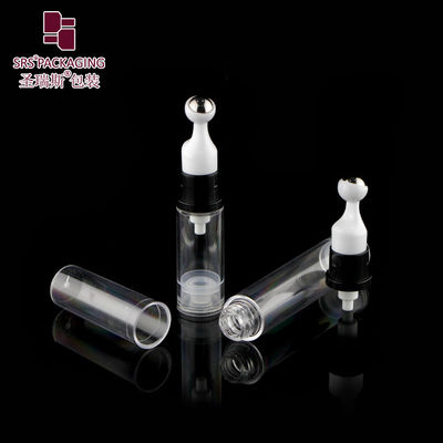 A0031-5ml 10ml 12ml 15ml Frasco de Creme para os Olhos Com Bolas Roll On Fornecedor de Embalagens Vazias com Bomba Airless Roller Bottle