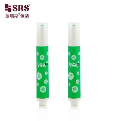 AY-15ML Creme para Olhos em Rolo em Botão Com Pomba Sem Ar Etiqueta Verde