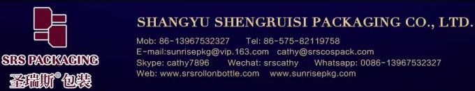 Potes cosméticos redondos de parede simples de plástico PP de 100g SRSQ-100g Vazios Transparentes 0