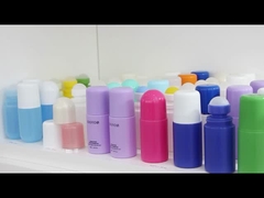Colorful 60ml Deodorant Roll On Bottle with Customized Printing for Deodorant and Lotions