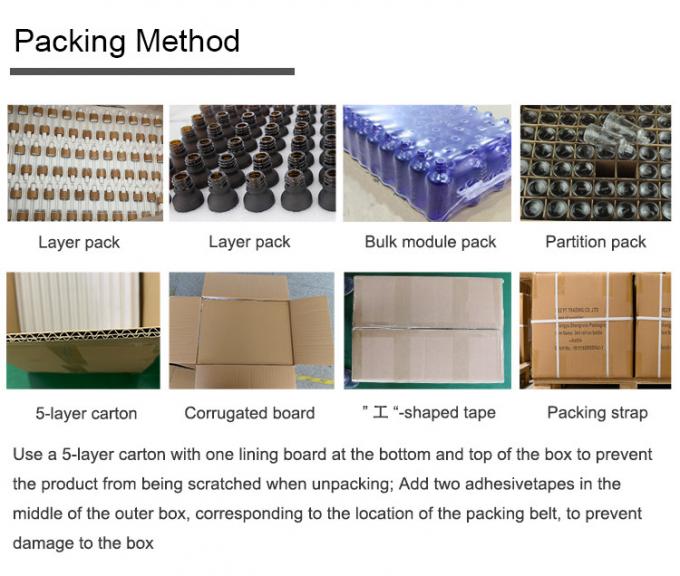 Garrafa de vidro de plástico preto 5ml 10ml 15ml 20ml 30ml 50ml 100ml Para óleo 8